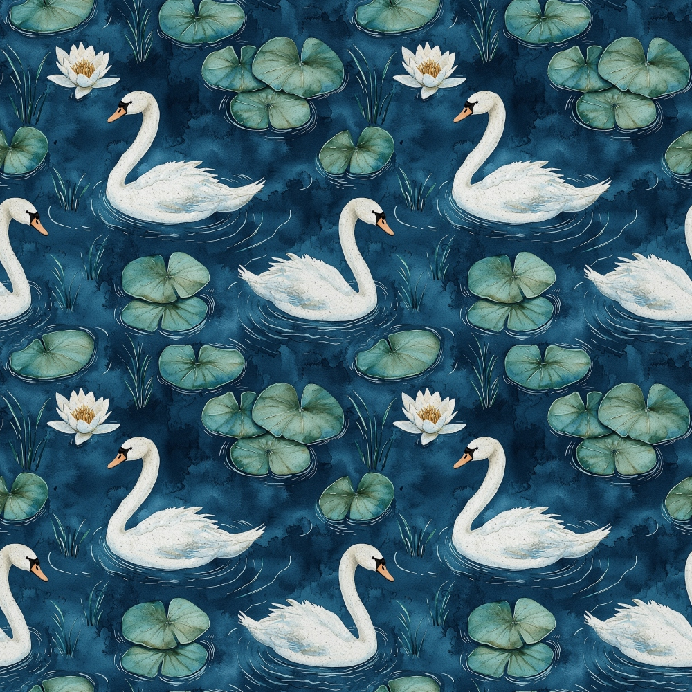 Graceful Waters Pattern 16 Minky Fabric