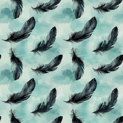 Graceful Waters Pattern 3 Minky Fabric