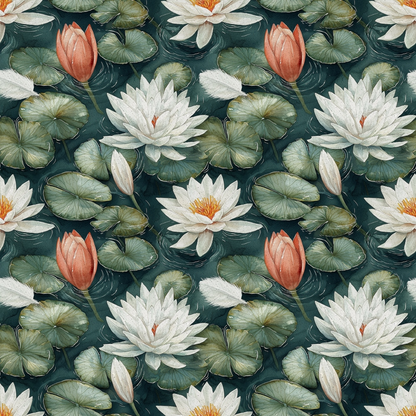 Graceful Waters Pattern 5 Minky Fabric