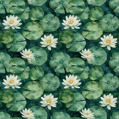 Graceful Waters Pattern 9 Minky Fabric