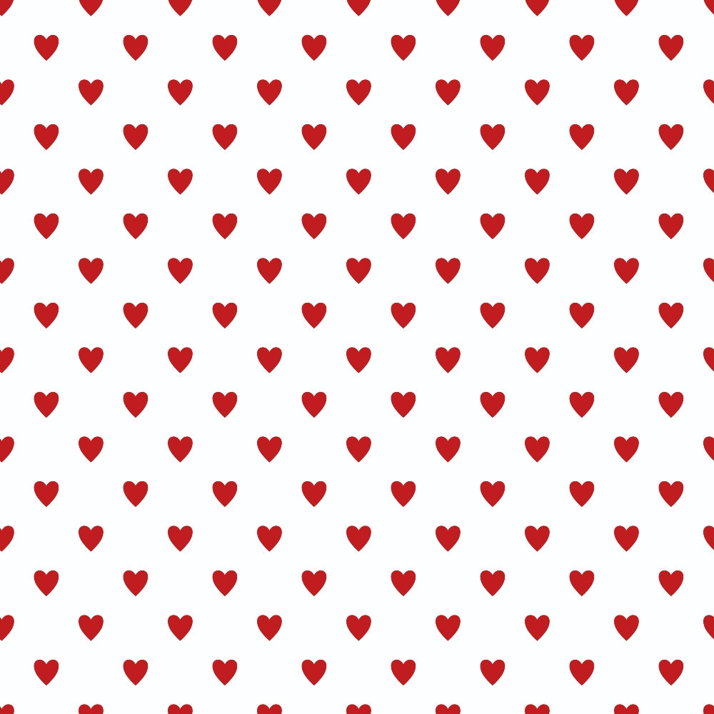 Sweet Strawberries Hearts Minky Fabric