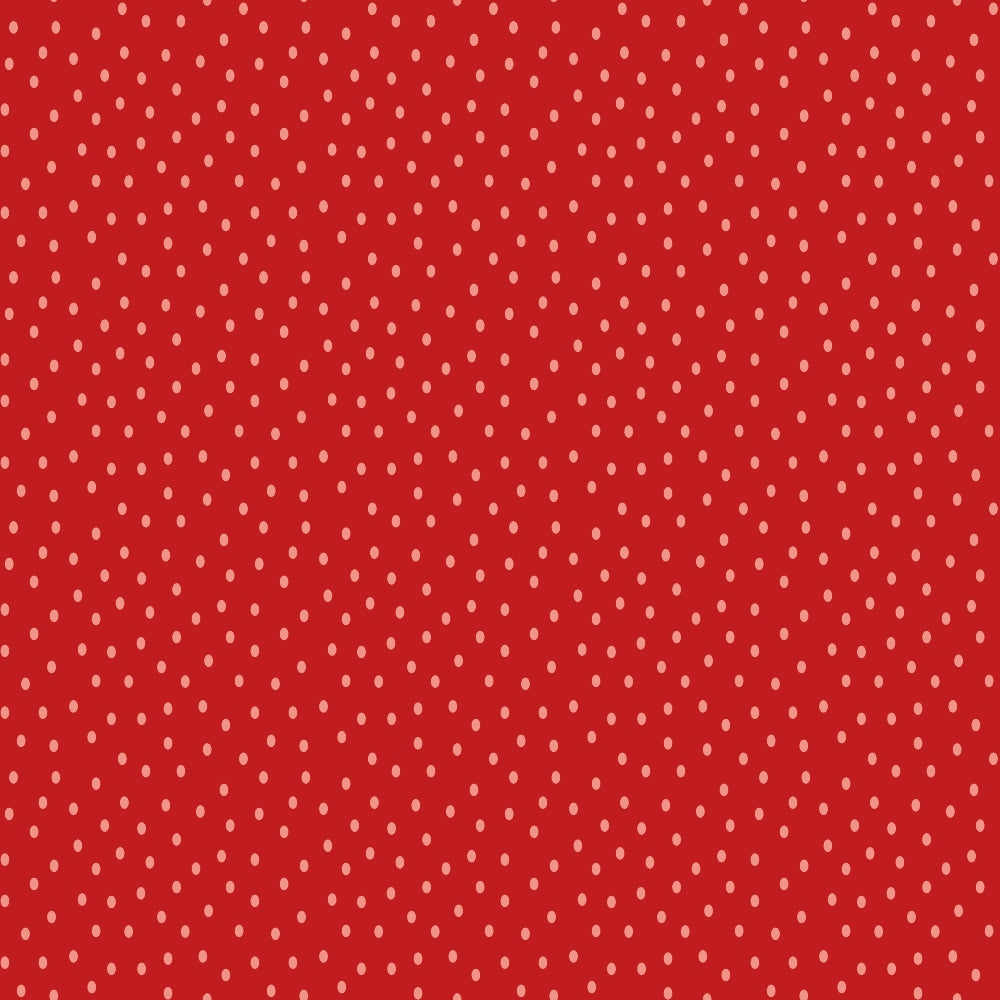 Sweet Strawberry Seeds Minky Fabric