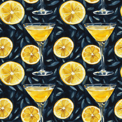 Tart and Tipsy Pattern 10 Quilting Cotton Fabric