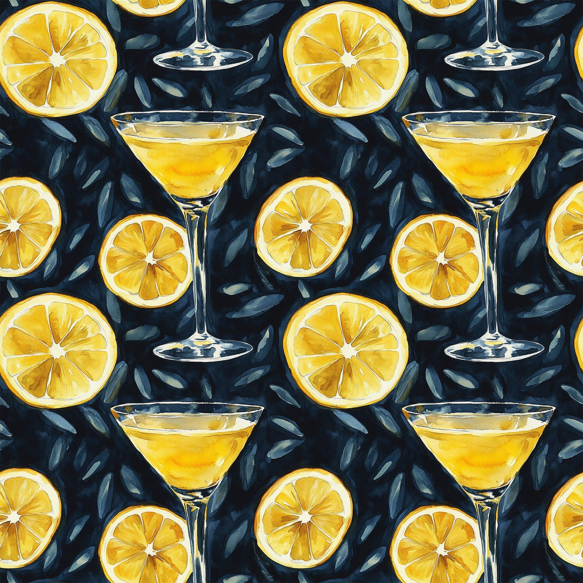 Lemon Drop Soiree Pattern 10 Minky Fabric