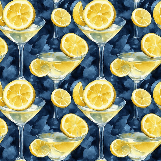 Lemon Drop Soiree Pattern 11 Minky Fabric