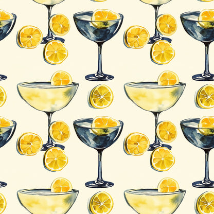 Tart and Tipsy Pattern 12 Quilting Cotton Fabric