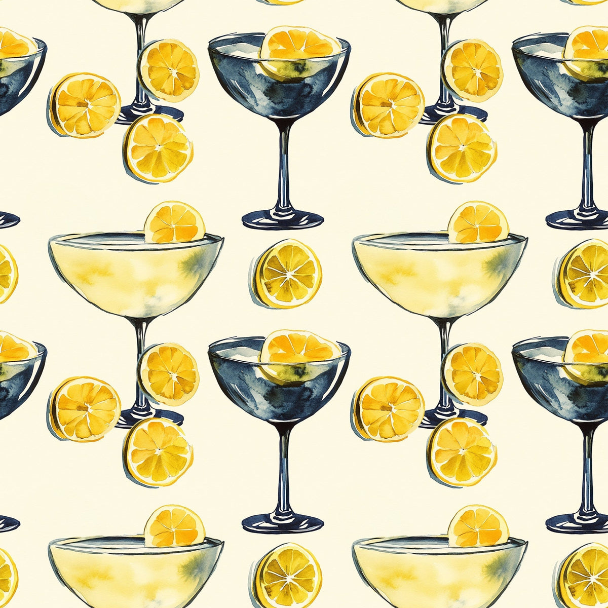 Lemon Drop Soiree Pattern 12 Minky Fabric