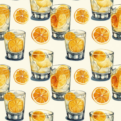 Tart and Tipsy Pattern 1 Quilting Cotton Fabric