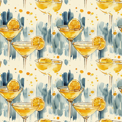 Tart and Tipsy Pattern 2 Quilting Cotton Fabric