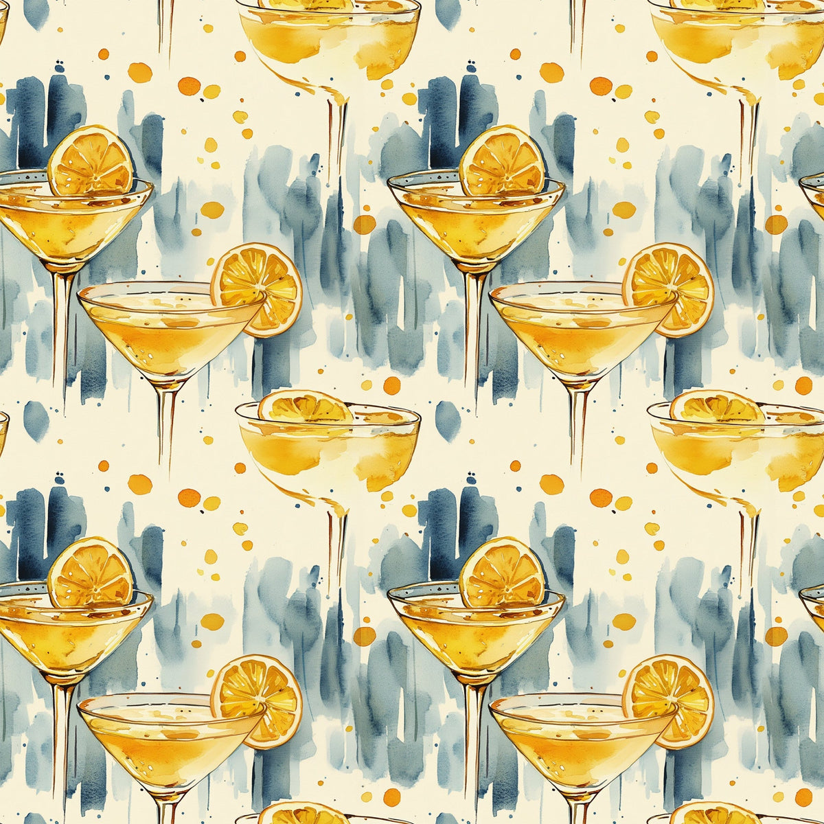 Lemon Drop Soiree Pattern 2 Minky Fabric