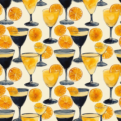 Tart and Tipsy Pattern 3 Quilting Cotton Fabric