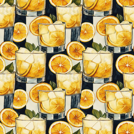 Tart and Tipsy Pattern 4 Quilting Cotton Fabric