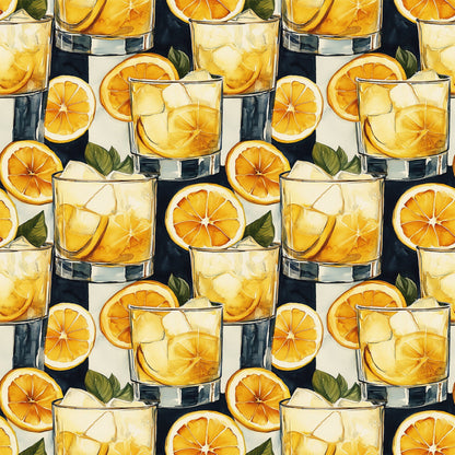 Tart and Tipsy Pattern 4 Quilting Cotton Fabric