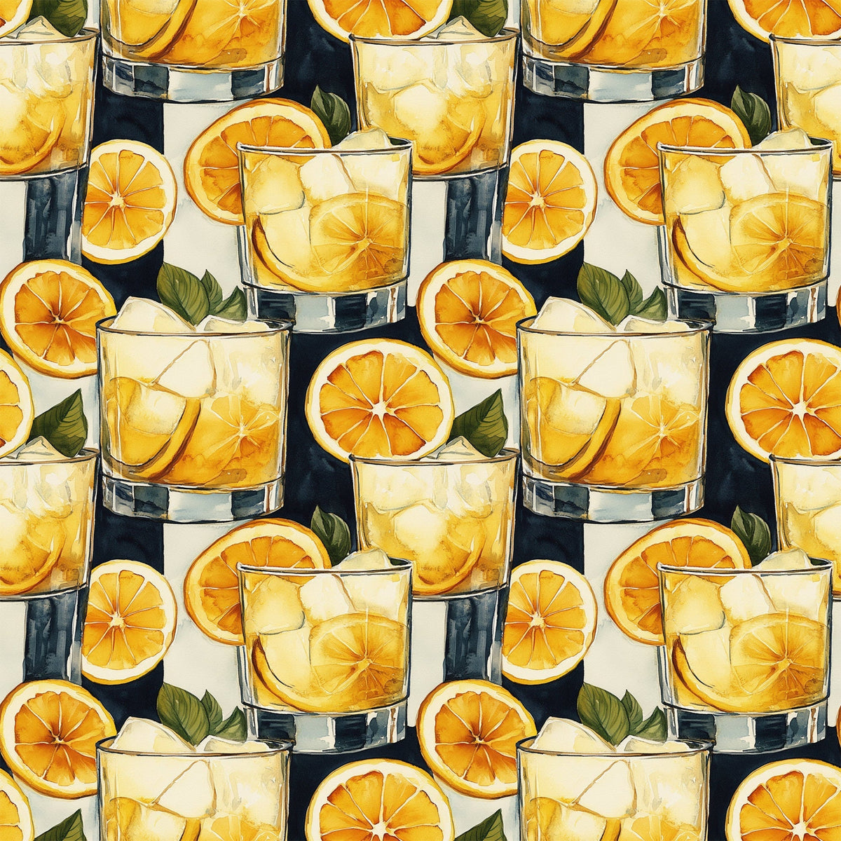 Lemon Drop Soiree Pattern 4 Minky Fabric