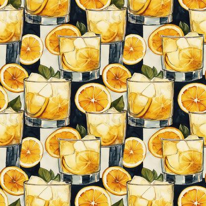 Lemon Drop Soiree Pattern 4 Minky Fabric