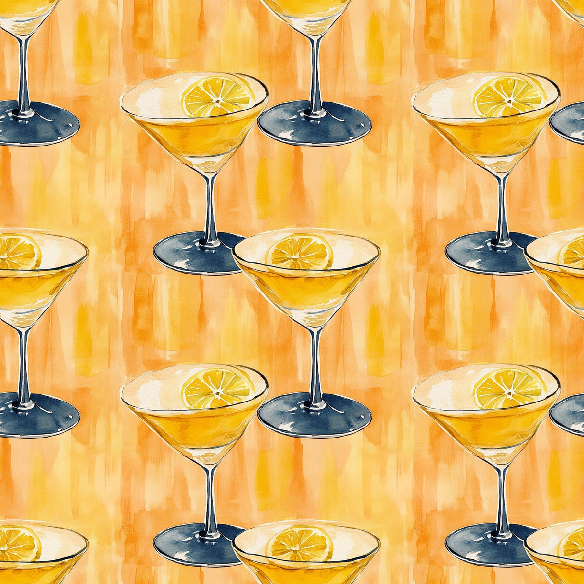 Lemon Drop Soiree Pattern 5 Minky Fabric