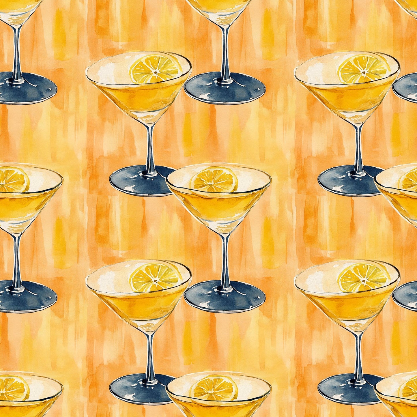 Tart and Tipsy Pattern 5 Quilting Cotton Fabric