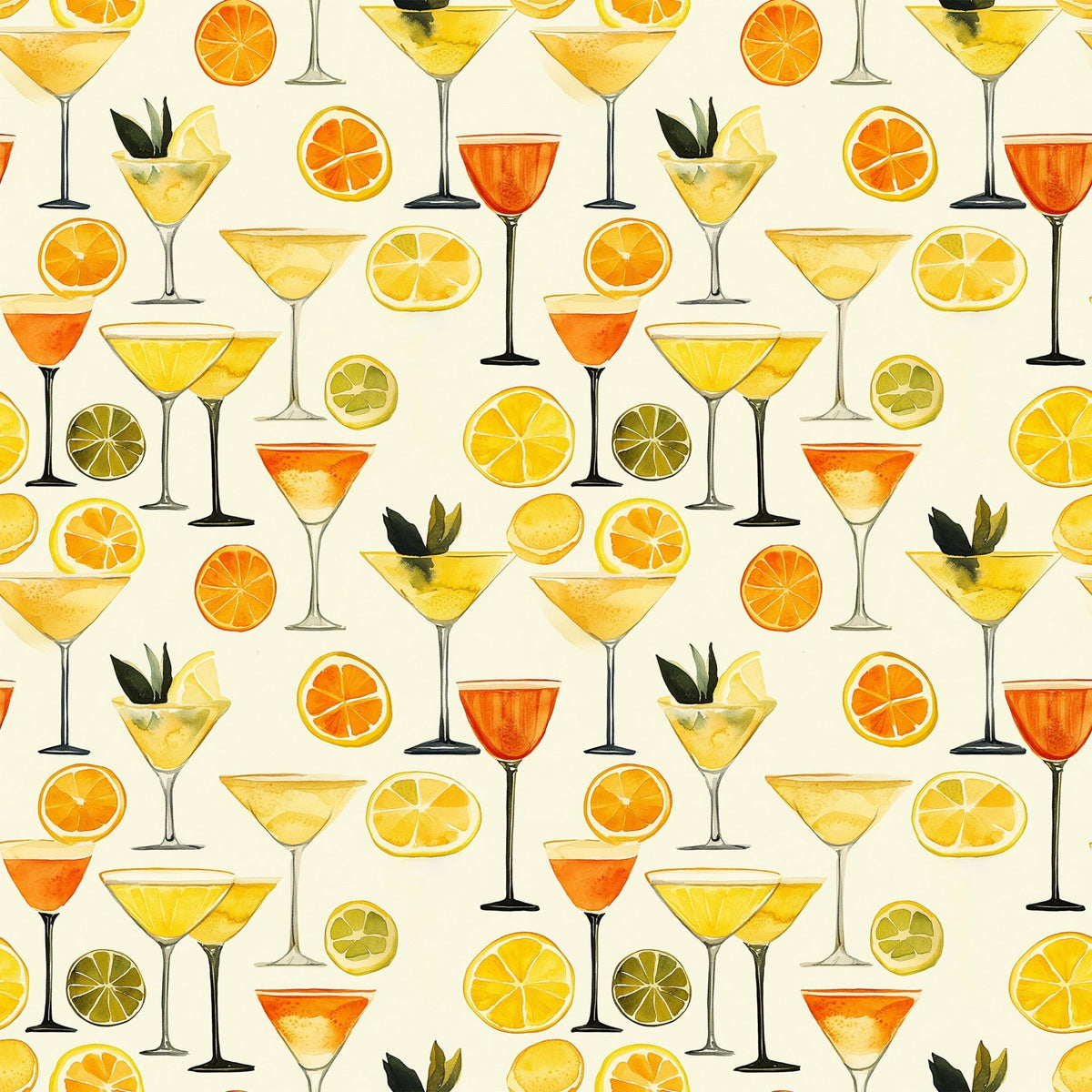 Lemon Drop Soiree Pattern 7 Minky Fabric