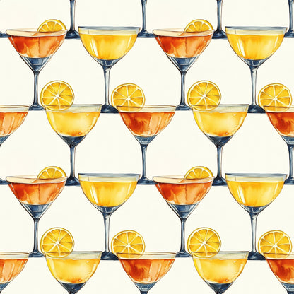 Lemon Drop Soiree Pattern 8 Minky Fabric