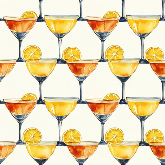 Lemon Drop Soiree Pattern 8 Minky Fabric