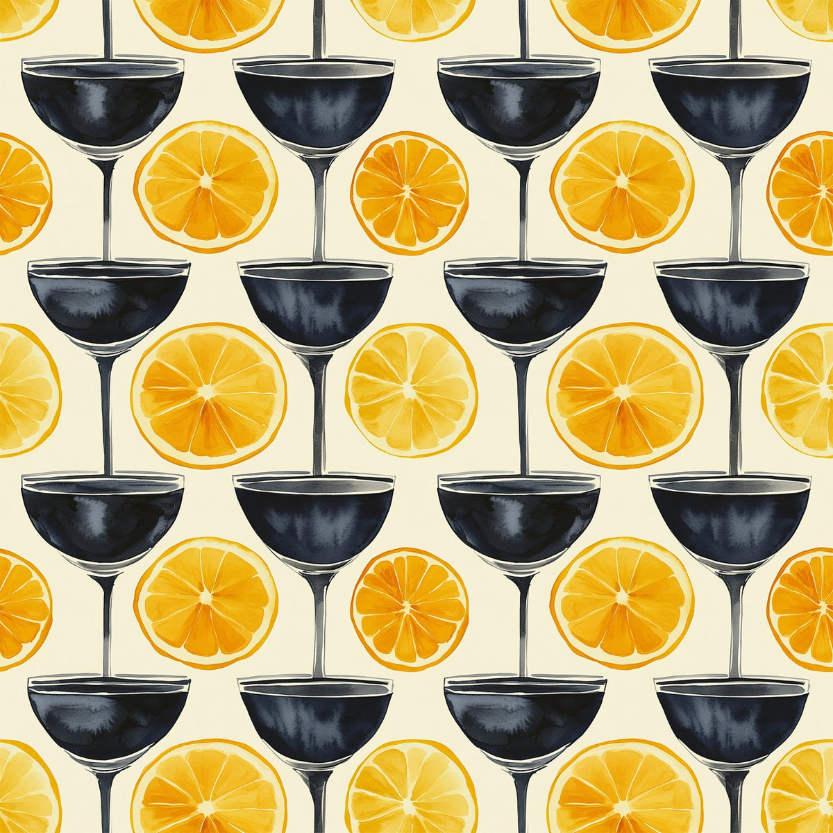 Lemon Drop Soiree Pattern 9 Minky Fabric