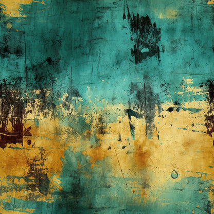 Verdigris Patina Pattern 12 Minky Fabric