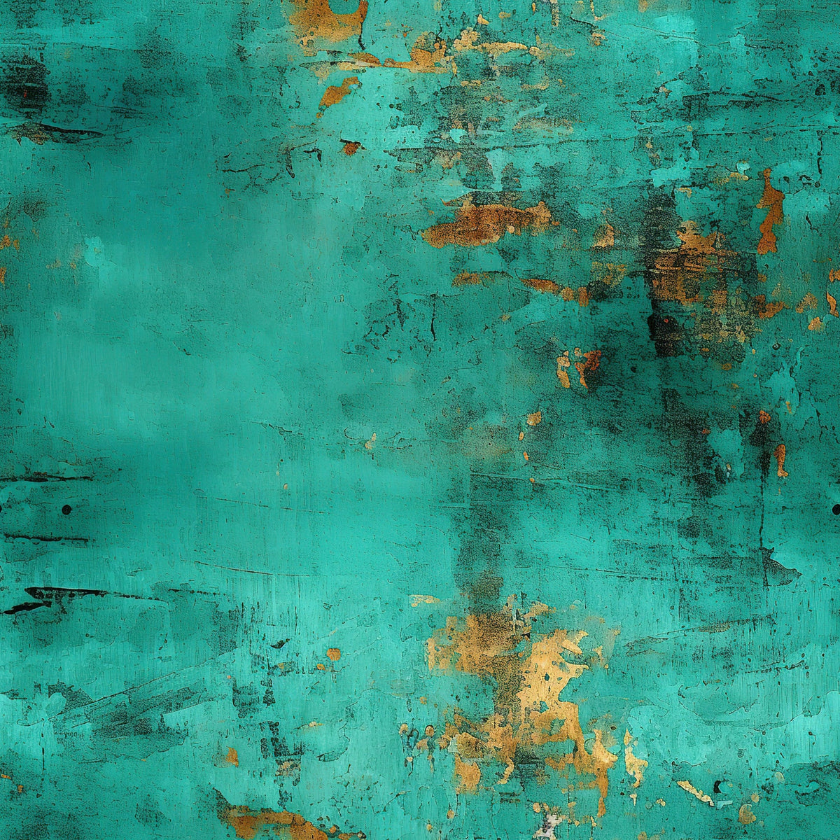 Verdigris Patina Pattern 3 Minky Fabric