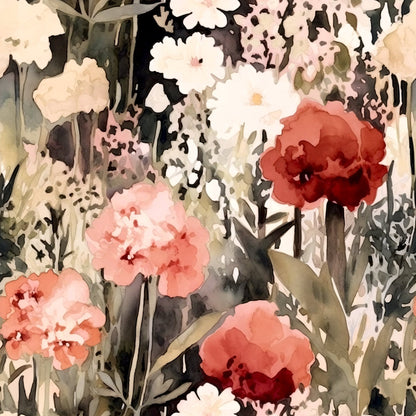 Peach Petal Wash Pattern 10 Minky Fabric