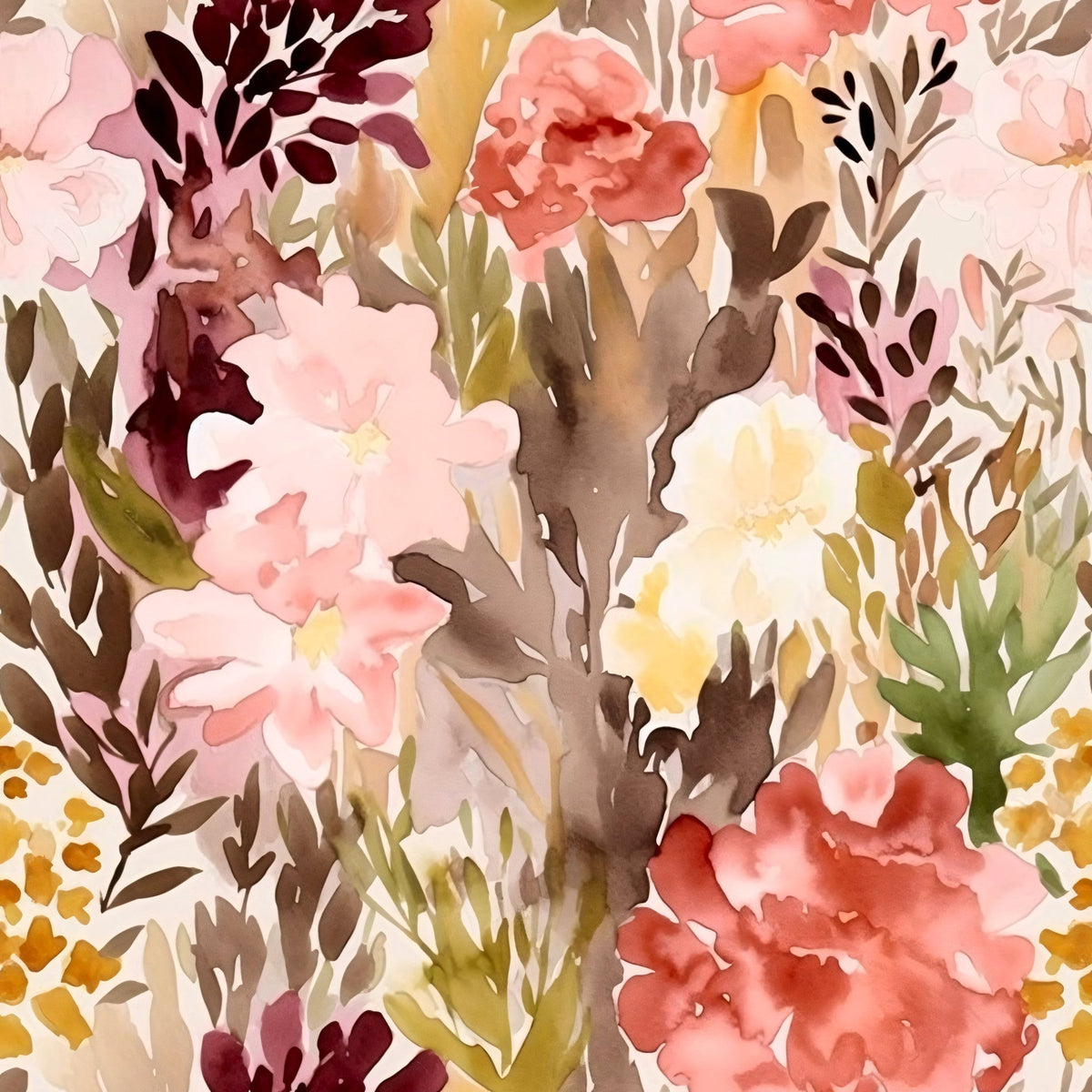 Peach Petal Wash Pattern 16 Minky Fabric