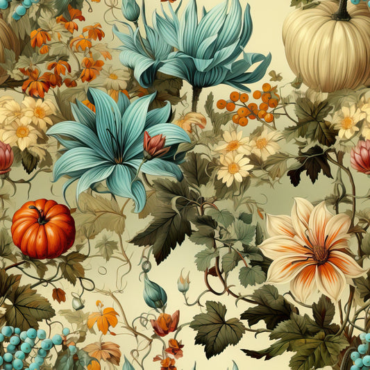 Thanksgiving Elegance Pattern 10 Quilting Cotton Fabric