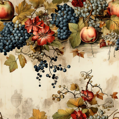 Thanksgiving Elegance Pattern 4 Quilting Cotton Fabric