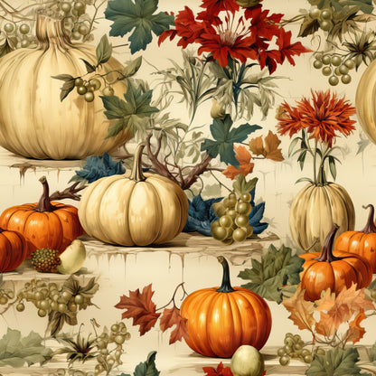 Thanksgiving Elegance Pattern 6 Quilting Cotton Fabric