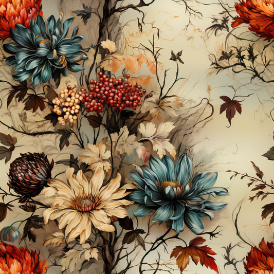 Thanksgiving Elegance Pattern 7 Quilting Cotton Fabric