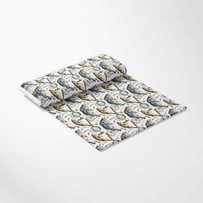 The Fishing Trip Pattern 4 Quilting Cotton Fabric