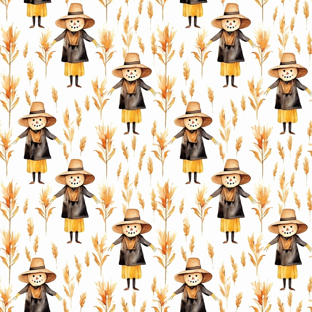 Harvest Maze Pattern 11 Minky Fabric