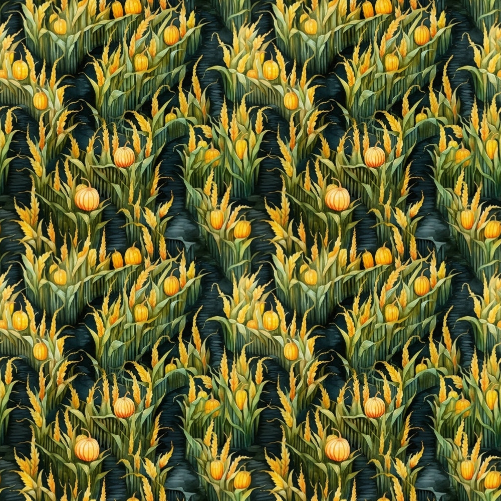 Harvest Maze Pattern 5 Minky Fabric