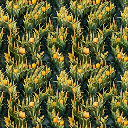 Harvest Maze Pattern 5 Minky Fabric