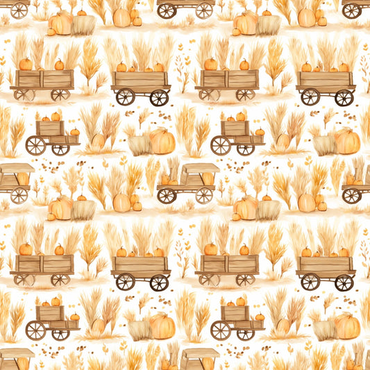 The Pumpkin Patch Pattern 6 Quilting Cotton Fabric
