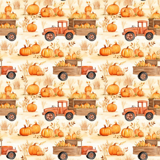 The Pumpkin Patch Pattern 7 Quilting Cotton Fabric