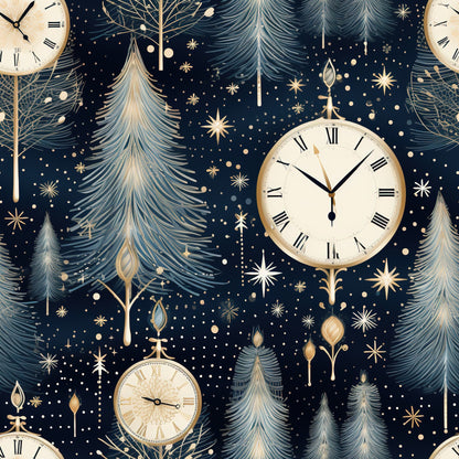 Timeless Winter Joy Pattern 12 Quilting Cotton Fabric