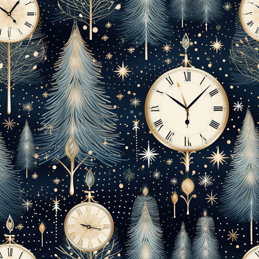 Timeless Winter Joy Pattern 12 Quilting Cotton Fabric