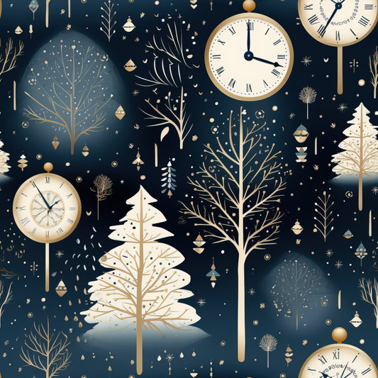Timeless Winter Joy Pattern 6 Quilting Cotton Fabric