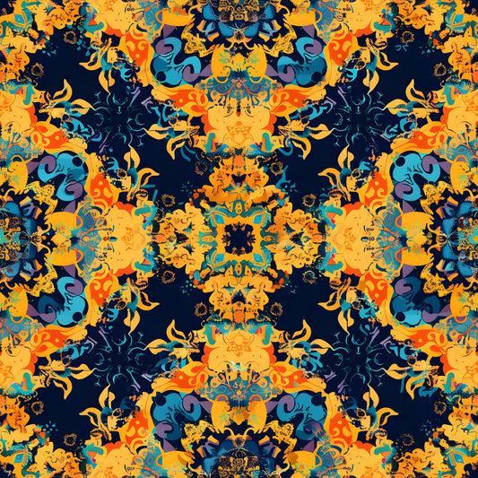 Traditional Najdi Pattern 11 Quilting Cotton Fabric
