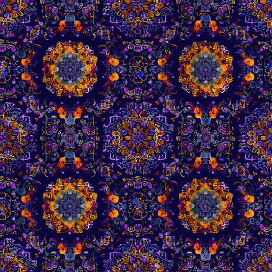 Traditional Najdi Pattern 3 Quilting Cotton Fabric