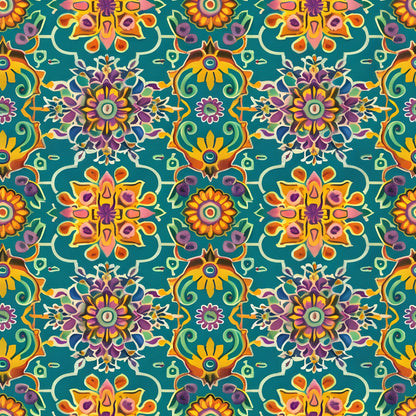 Traditional Najdi Pattern 7 Quilting Cotton Fabric