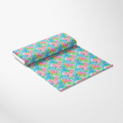 Tropical Leaves Pattern 5 Quilting Cotton Fabric