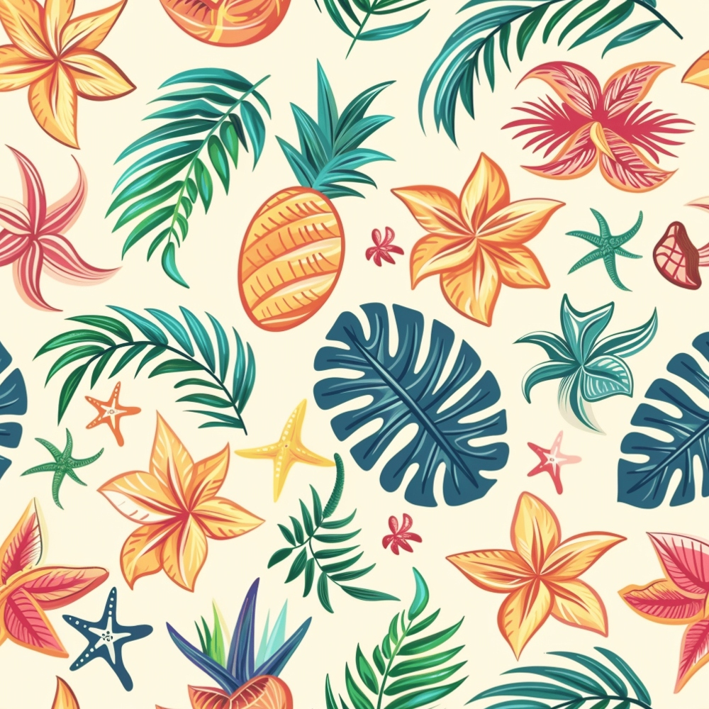 Paradise Punch Pattern 12 Minky Fabric