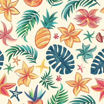 Paradise Punch Pattern 12 Minky Fabric