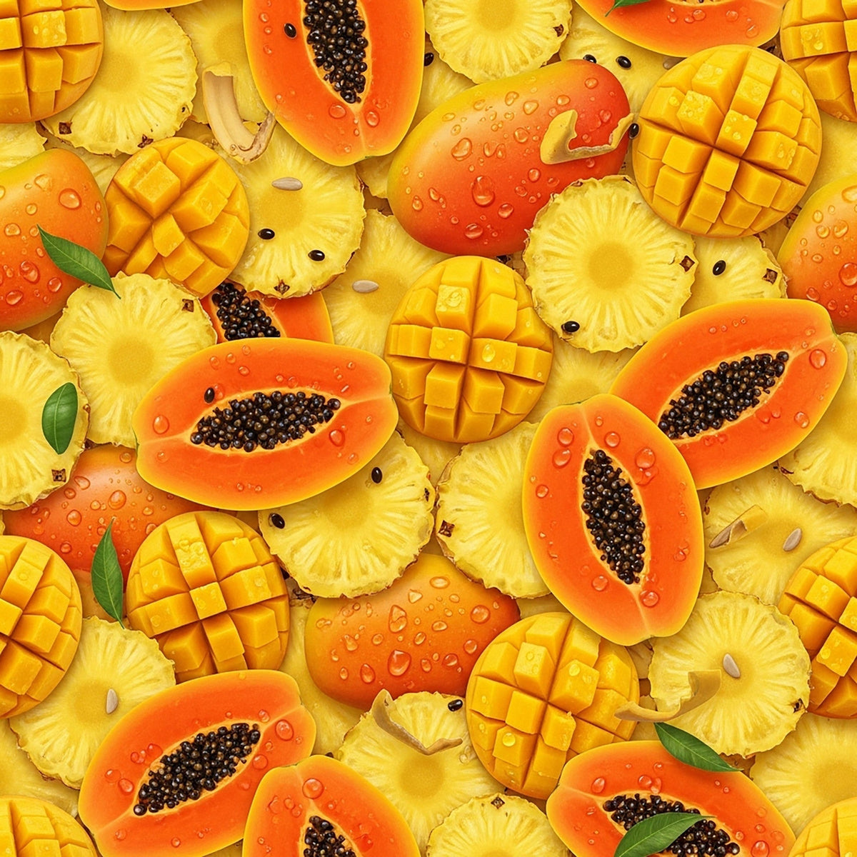 Juicy Medley Pattern 15 Minky Fabric