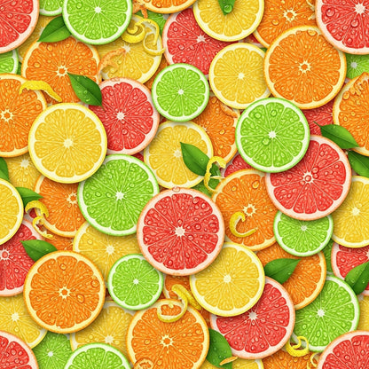 Juicy Medley Pattern 24 Minky Fabric